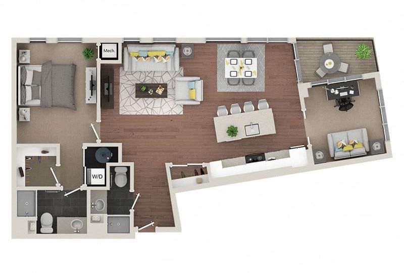 1 bedroom apartment for rent