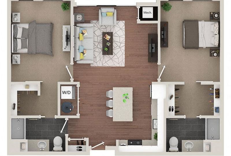 2 bedroom apartment for rent