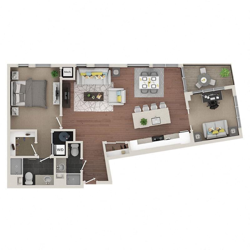 1 bedroom apartment for rent